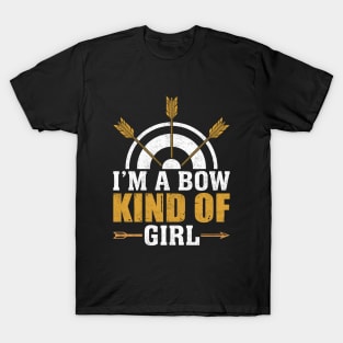 I Am A Bow Kind Of Girl T-Shirt